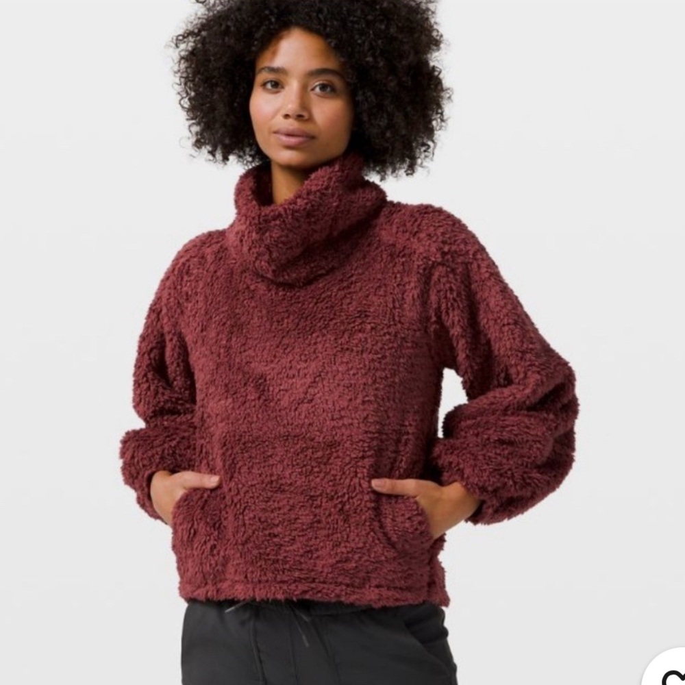 Lululemon Warm Restore Sherpa Pullover